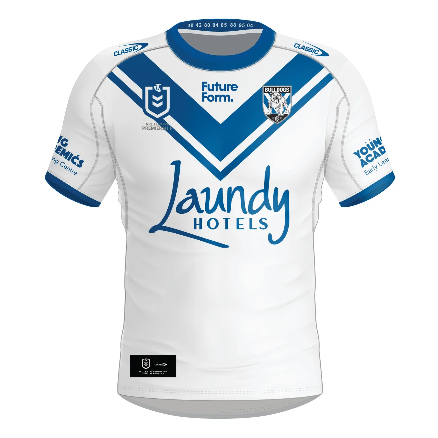 Canterbury-Bankstown Bulldogs 2024 On-Field Home jersey