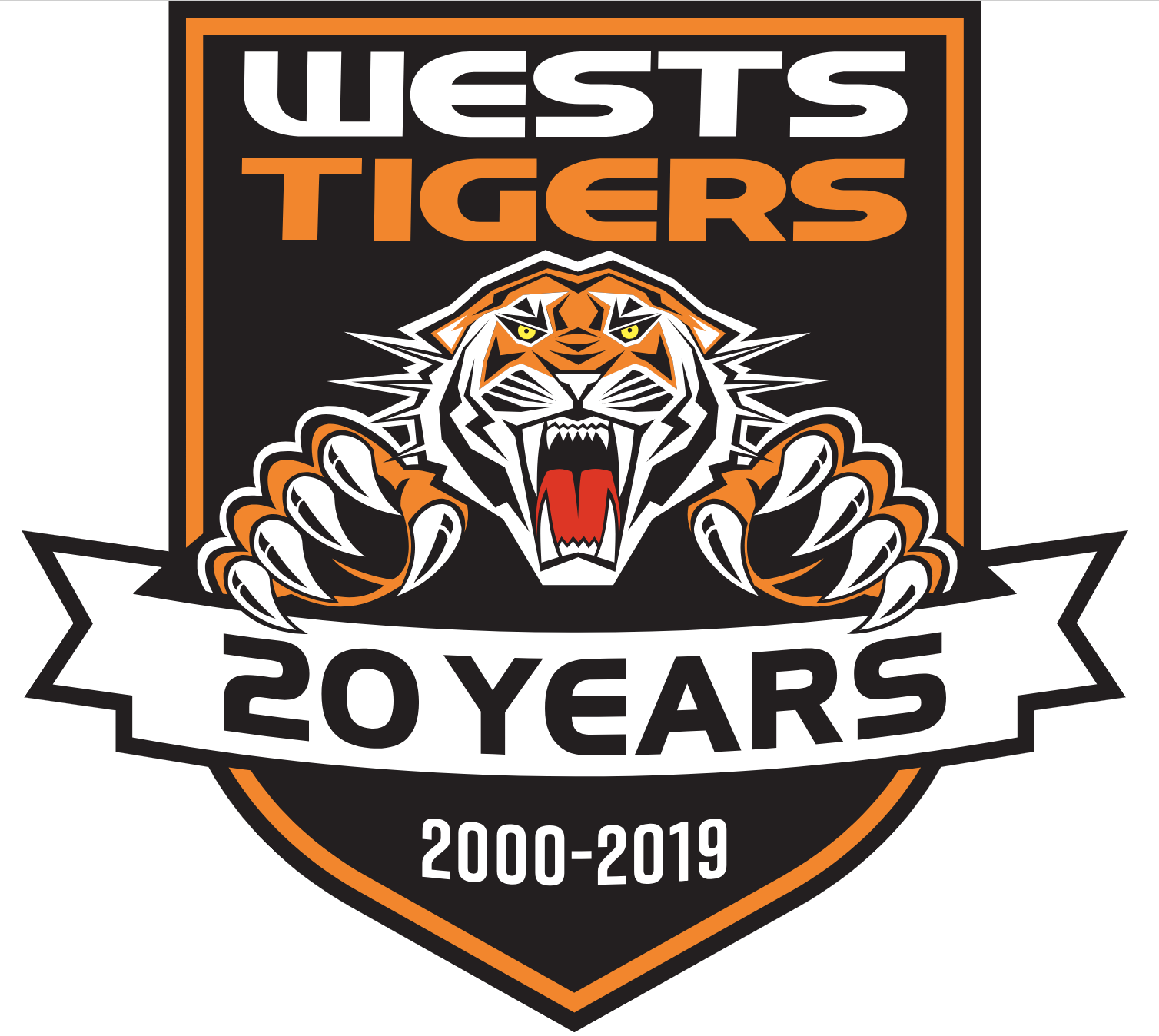Wests Tigers - 20th Anniversary